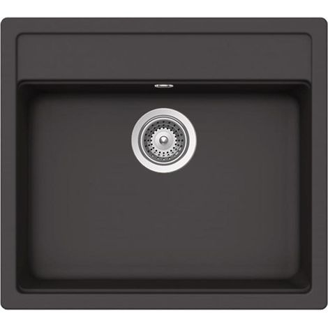 Schock Einbaubecken Cristadur Mono N-100 A Green Line Dusk DSK Exzenterbedienung (1/3)