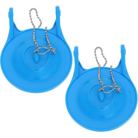 Kit de Remplacement avec Chaîne et Crochet, Pvc, Bleu, 2 Pièces (1/5)