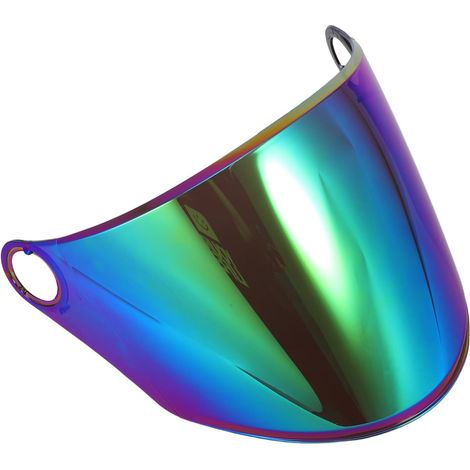 de casque intégral de moto avec lentille en plastique