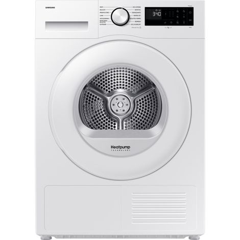 Samsung Asciugatrice Crystal EcoDry 9 Kg DV90DG52A0TEET Bianco (1/4)