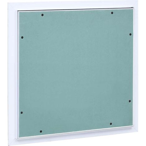 vidaXL Panel de acceso marco de aluminio y placa de yeso 300x300 mm (1/2)