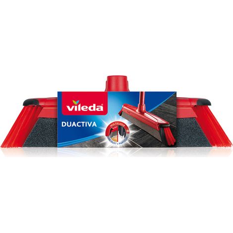 Vileda – Balai antipoussière sans manche – Poils doux et durs – Pour sols durs intérieurs – Nettoyage efficace et rapide (1/10)