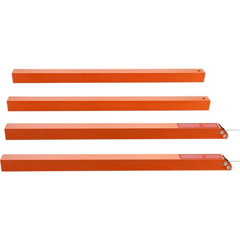 Système Assistance Aide au Levage pour Hayon de Remorque 2 Côtés, Charge 163 kg pour Hayons et Rampes de Remorque Utilitaire Ouverte Hauteur Rail Latéral 25,4-61 cm Portail ou Rampe 1,22-1,83 m (1/5)