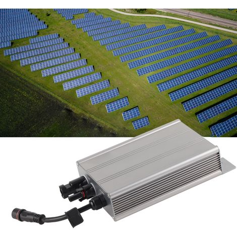 Micro-onduleur solaire connecté au réseau AC230V, onduleur MPPT connecté au réseau, onduleur à onde sinusoïdale pure, contrôleur de charge photovoltaïque universel automatique étanche haute résistance (1/5)