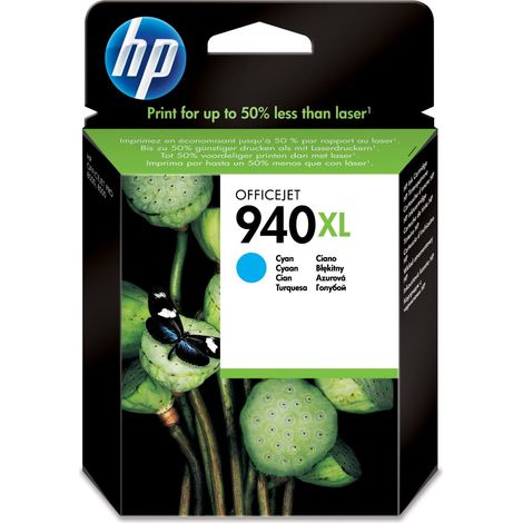 HP 940XL Cyan Original Druckerpatrone mit hoher Reichweite
