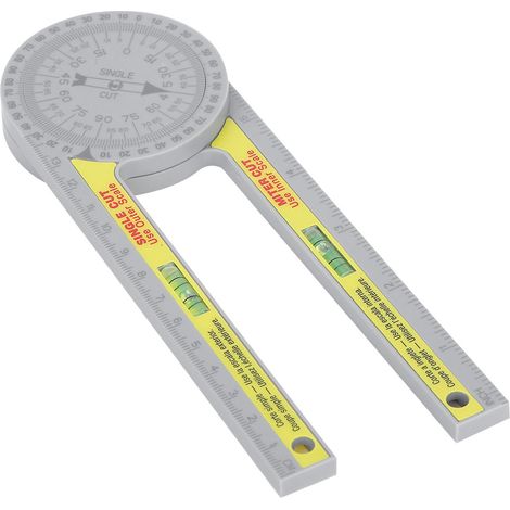 Règle à angle, goniomètre de haute précision pour le travail du bois, instruments de mesure (1/5)