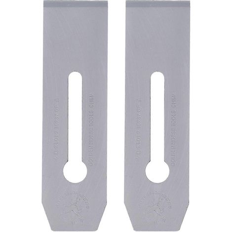 2 Stück Hobelmesser aus Stahl, 51 mm, tragbares Messer, Ersatzzubehör für Holzbearbeitung und Handarbeit