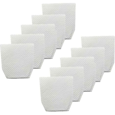 Lot de 10 filtres de rechange en tissu pour aspirateur Makita T-03193, XLC02, LC01 (1/5)