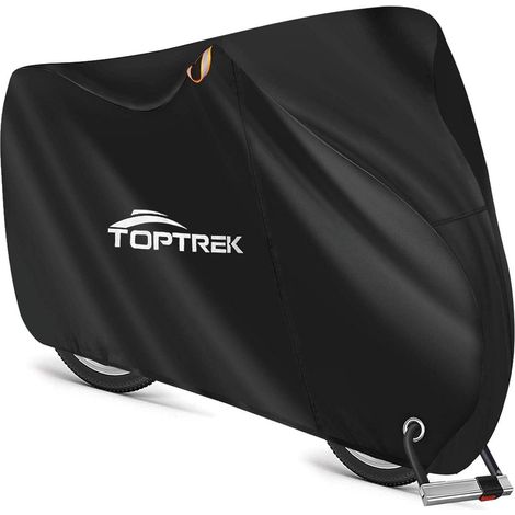 Toptrek 210D Fahrradabdeckung Nahtband Oxford-Gewebe wasserdicht 200x110x70cm (1/5)