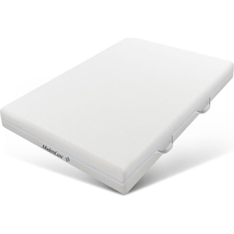 Matelas mousse froide 7 zones 160x200x20cm réversible H2/H3 housse lavable (1/5)