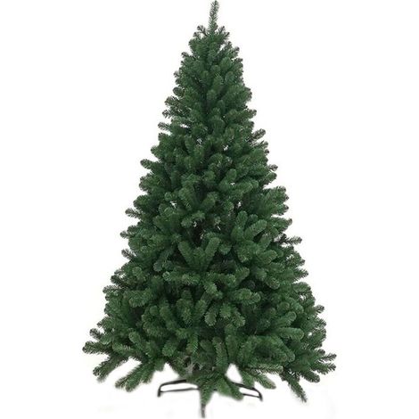 Albero di natale artificiale pino verde folto alto addobbi casa cm 180 210 230 - MISURA: cm 210 (1/5)