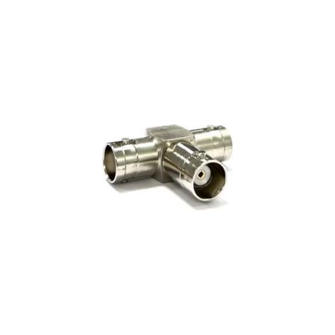 Adaptateur coaxial RS PRO BNC Femelle vers BNC Femelle, T, , 50O, 250MHz ( Prix pour 1 )