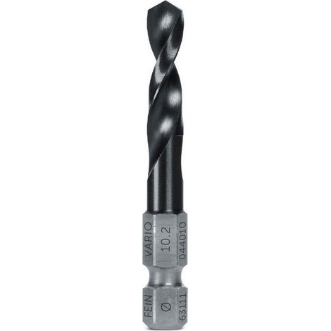 Forets à métaux HSS Fein, 10,2 mm (M12) avec queue d’embout VARIO (1/5)