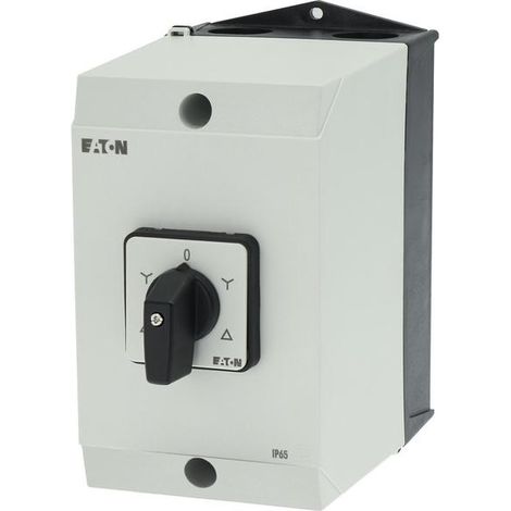 Eaton 207537 interruttore elettrico Interruttore rotante 3P Nero, Bianco