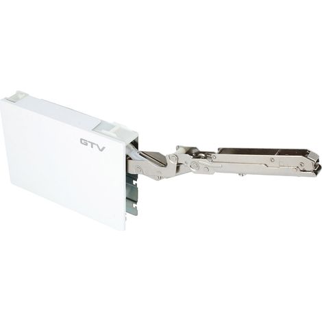 Soft Close Weiß LF 2000-4050 Hochlappenbeschlag Set Frontlift-Klappenbeschlag (1/5)