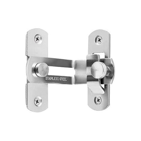 Serrure à angle droit à 90 degrés, serrure pour porte coulissante et serrure pour fenêtre, serrure pour porte de grange (1/5)