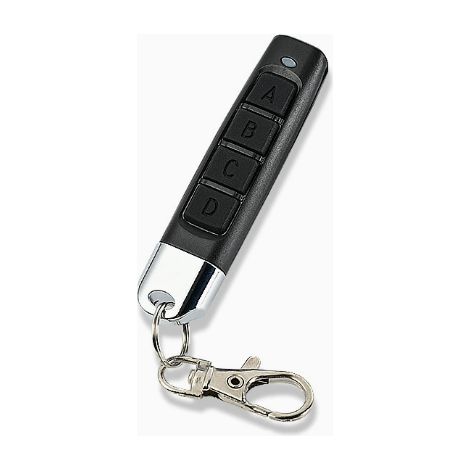 Universal garage door remote control 433MHz, learnable and cloneable remote control, wireless key cloning remote control for car alarms, home and shop doors. (1/4)