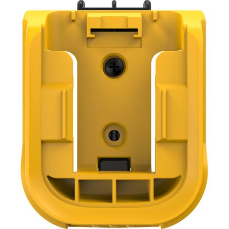DeWalt DWST82820-0 XR - Set de 2 langlebige Akkuhalter für de Lithium-Ionen-Akkus de DEWALT XR, stoßfest, tragbar und sicher für den Einsatz am Arbeitsplatz und in der Werkstatt. (1/3)