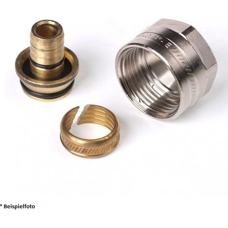 Klemmringverschraubung 20x2mm Eurokonus 3/4 Zoll für Heizkreisverteiler