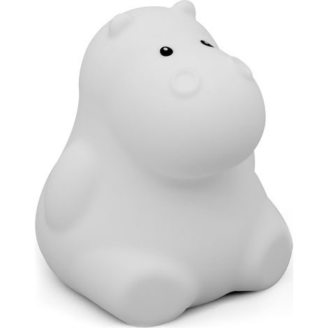 BRAVIX hippopotame Veilleuse Bebe Enfant Rechargeable, Veilleuse Bébé LED Portable Fille Adulte Garco (1/5)
