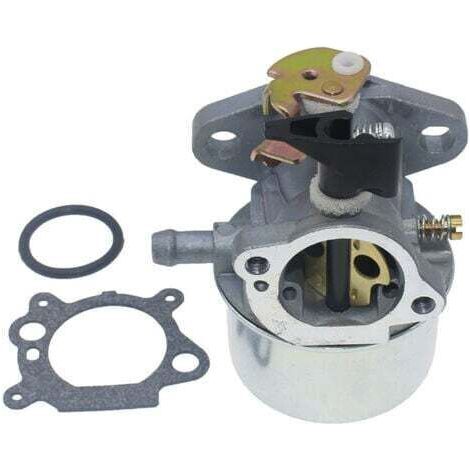 Carburateur avec joint pour moteurs Briggs & Stratton Quantum 45, 50, 55, XM55, XTE40, XTE50, 625, 675, remplaçant les références 494216, 494217, 498965, 698056, MTD Wolf 2069029 (1/4)
