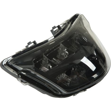Weißer LED-Motorradscheinwerfer, wasserdicht und regensicher, Ersatz für Y15, Y15Z und Y15ZR, getönt (1/5)