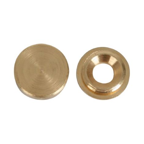 Bolsa de 10 embellecedores Ø12mm liso cromo (1/2)