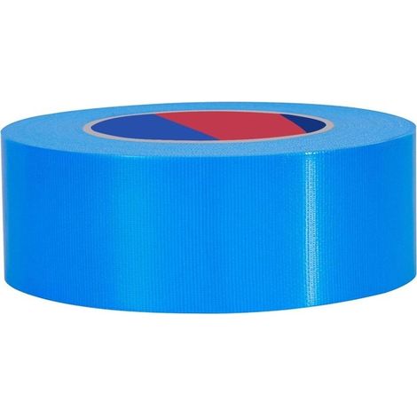 Extra strong armored self-adhesive tape, 50m x 50mm, waterproof repair tape for repairs, DIY, crafts, indoor and outdoor use (Blue) (1/5)