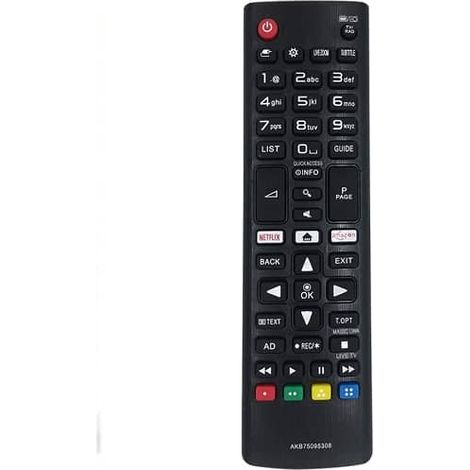 Mando a Distancia TV compatible con LG AKB75095308