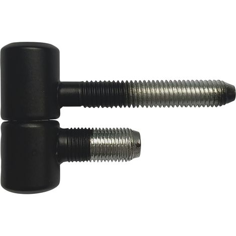 OTLAV Einbohrband Typ 031,Flügel+Rahmenteil,Band ø 16mm, Stahl schwarz (1/3)
