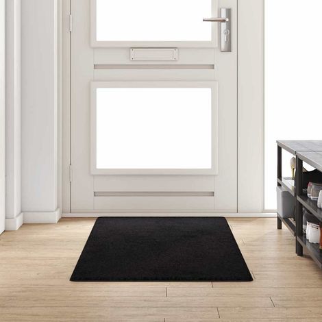 Teppichläufer Schwarz 80 x 200 cm 100% Polypropylen Tuft