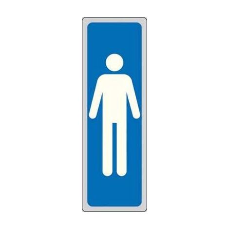 10,0 x PANNEAU ADHÉSIF SIGNALISATION HOMMES