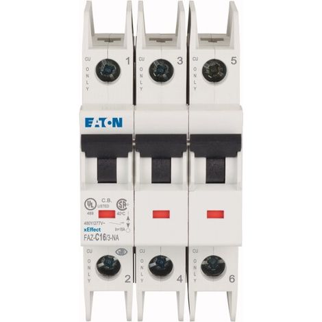Interrupteur Eaton faz-c16/3-na 16A 3 pôles