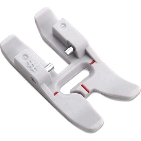 The Canilla Non-Stick Teflon Presser Foot Compatible with PFAFF Hobby, Performance, Creative, Ambition, Tiptronic, Expression, Select and More Sewing Machines. (1/2)