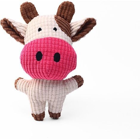 Jouet à mâcher en peluche douce avec couineur pour chiots (1/2)