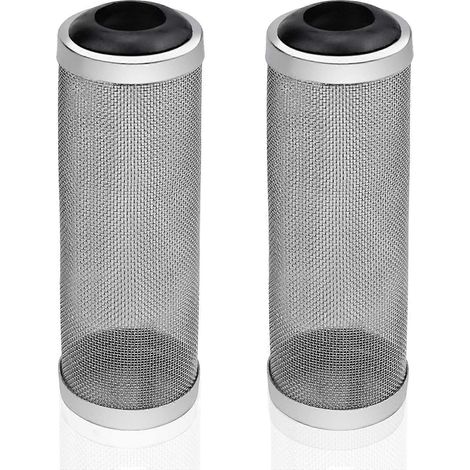 Deux filtres à mailles de protection de 16 mm pour crevettes - pour protéger les poissons et les crevettes de l'inhalation. (1/5)