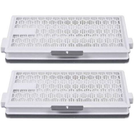 Filtre Aspirateur pour Miele Complete C3 Powerline S8340 Filtre d'aspirateur, Air Clean SF-HA 50 pour Complete C2 C3 Compact C1 C2, lot de 2 Filtre pour aspirateur (1/5)