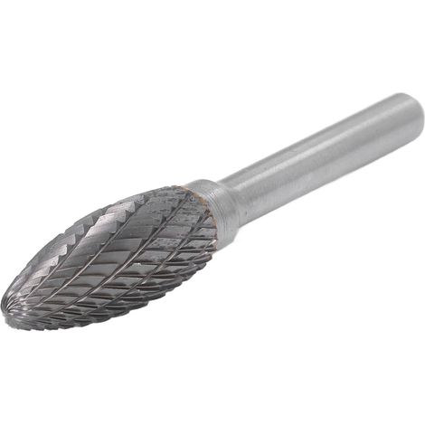 Lime Rotative Double Cut Carbide Burr Set pour Métal, Fraise à Chanfreiner et Rainurer, Outil de Meulage Multifonction (1/5)