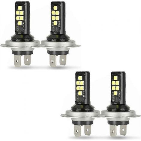 Lampadine LED H7 per fari (anabbaglianti), 60.000 lm, 6.000 K, 220 W, bianco freddo (1/2)