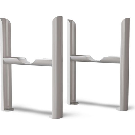 Alpha - Column Radiator Feet - 4 Column White
