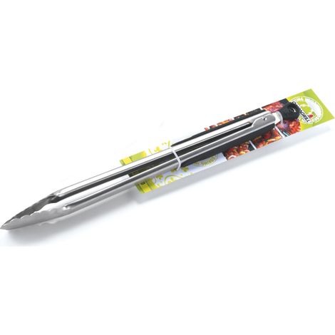 Ompagrill PINZA IN ACCIAIO INOX C/SISTEMA DI BLOCCAGGIO cm. 45