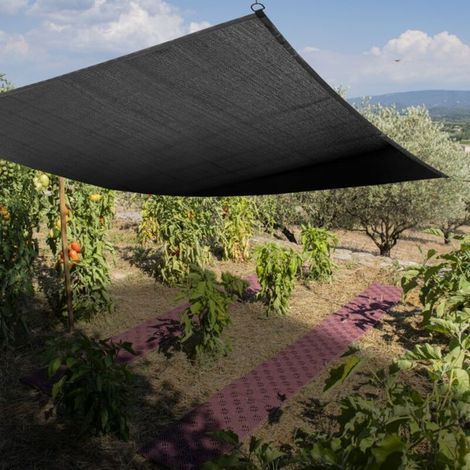 Toile d'ombrage potager et serre 3 x 4 m