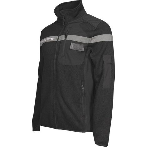 DIAMANT GILET SÉCURITÉ PRIVÉE 8622 Noir XXL (1/5)