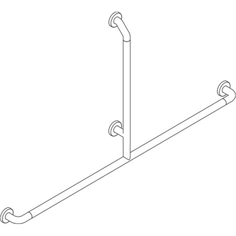 pba 01 Haltegriff T-Form, antisuizid, aus Nylon, 820x1570mm