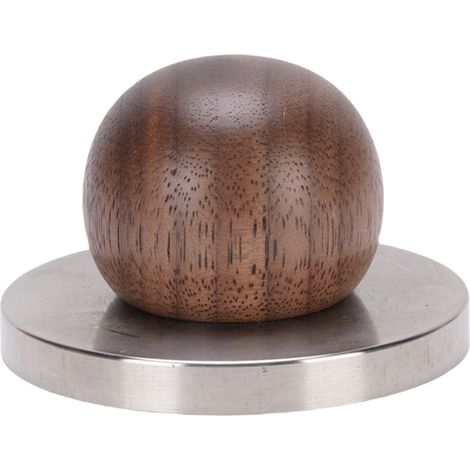 Mini presse-café inox 304 poignée en bois outil tassage café moulu pour café et maison 51 mm / 2,0 pouces (1/5)
