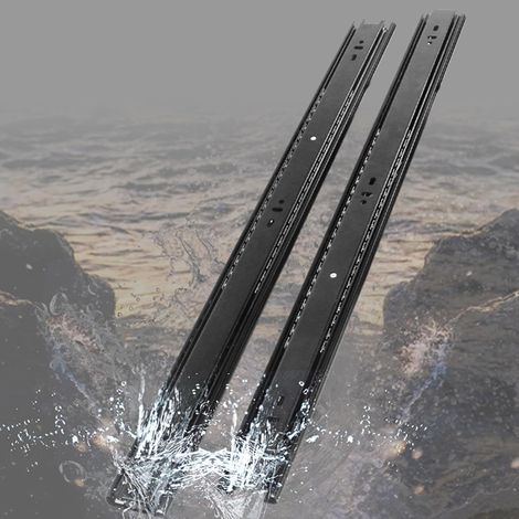 1 paire de glissières à extension complète pour tiroirs, caissons sous (1/5)