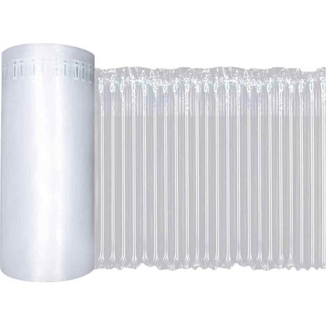 Emballage express en rouleau à colonnes d'air, film à bulles antichoc, emballage tampon anti-collision, sac à bulles gonflable, colonne à bulles (1/5)