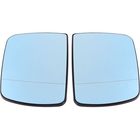 Rétroviseur extérieur anti-rayures pour voiture – Verre de remplacement haute résistance, protection anti-poussière, universel, lot de 2 (1/5)