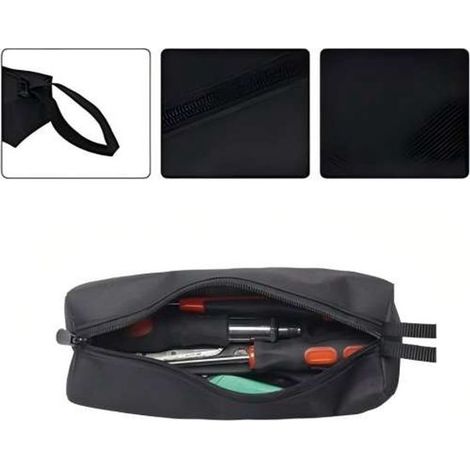 Werkzeugtasche Multifunktionstasche leere Werkzeugtasche tragbare Handtasche tragbare Werkzeugtasche aus Canvas geeignet zur Aufbewahrung einer (1/4)