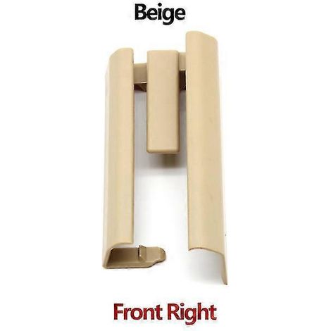 Garniture de rail de siège coulissant avant gauche et droit pour BMW Série 5, 5GT et 7 (F10 LCI, F11 LCI, F01 LCI, F02 LCI, F07 LCI) 2014-2017 - Sièges, banquettes et climatisation - Beige avant droit (1/5)